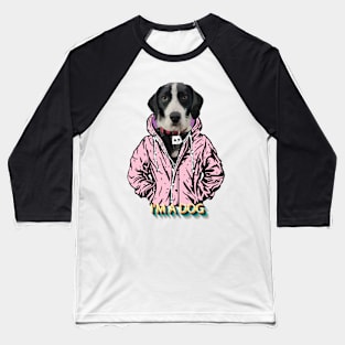 Gangsta Pink Baseball T-Shirt